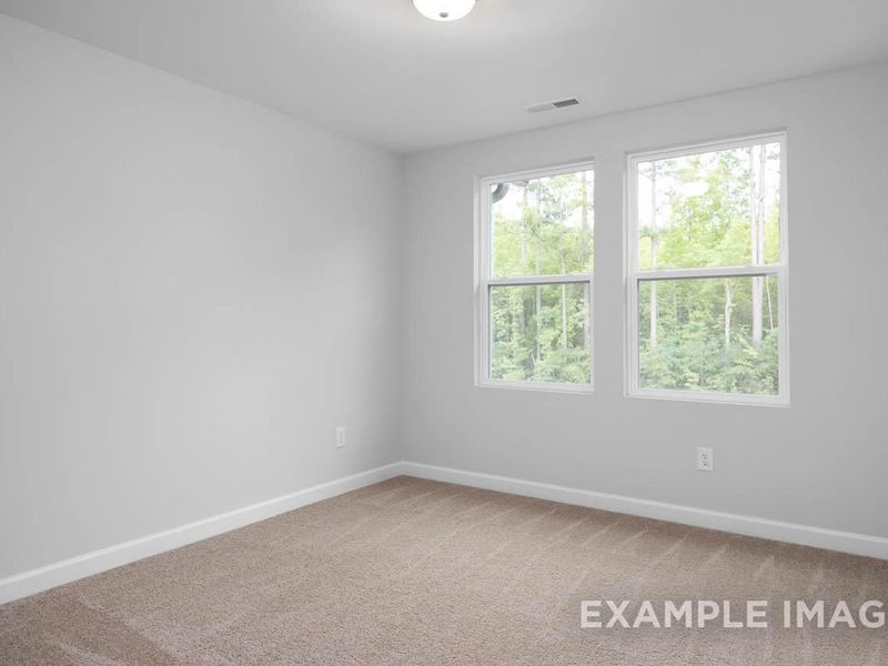 Spacious, unfurnished interior of a new home in Gregory Village Townhomes, Lillington (Image 20).
