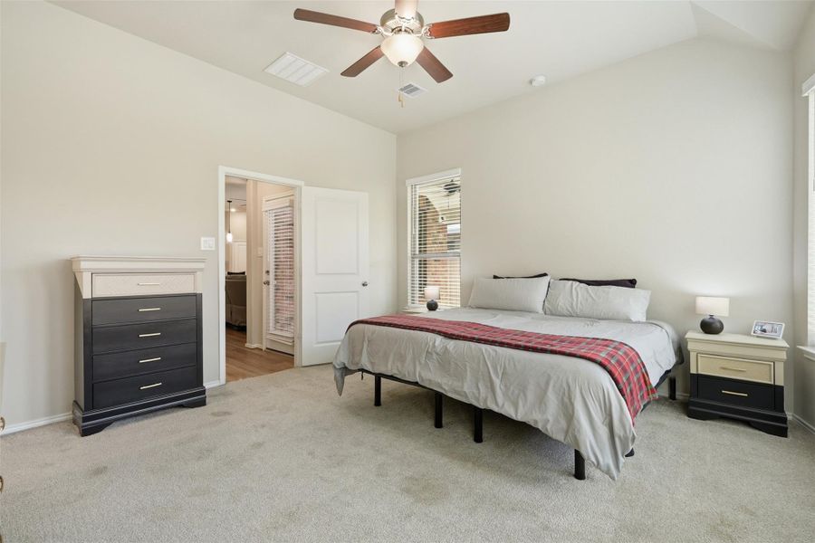 Furnished interior view inside a new home in The Highlands, Porter (Image 18). Furnished interior view inside a new home in The Highlands, Porter (Image 18).