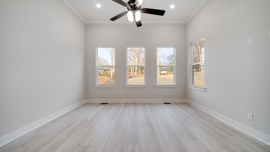 Furnished interior view inside a new home in Richvale Estates, Fairview (Image 44).