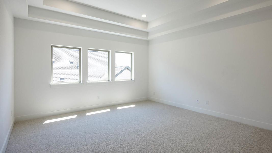 Spacious, unfurnished interior of a new home in Palmera Ridge, Leander (Image 12). Spacious, unfurnished interior of a new home in Palmera Ridge, Leander (Image 12).