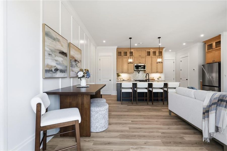 Furnished interior view inside a new home in , Braselton (Image 5).