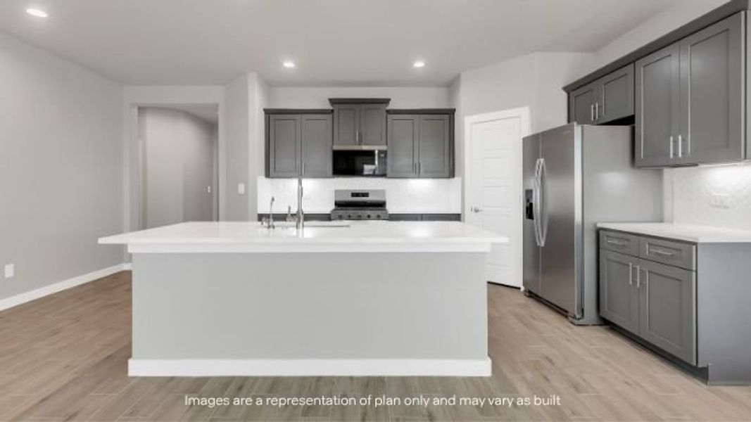 Furnished interior view inside a new home in Homestead at Parks Bell Ranch, Odessa (Image 6).