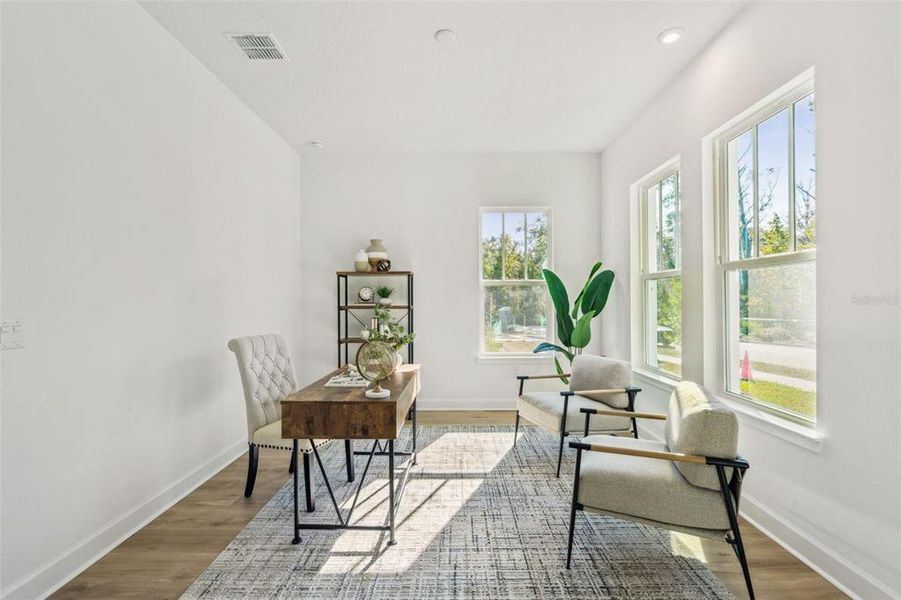 Furnished interior view inside a new home in Celebration - Island Village, Celebration (Image 5).