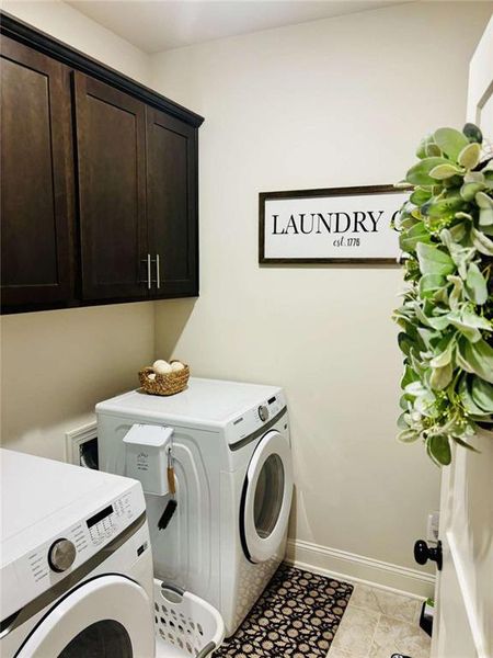 Furnished interior view inside a new home in Belle Woode Estates, Monroe (Image 22).