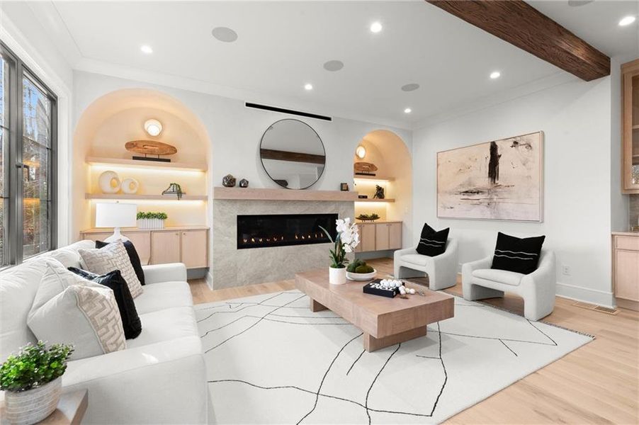 Furnished interior view inside a new home in , Brookhaven (Image 61). Furnished interior view inside a new home in , Brookhaven (Image 61).