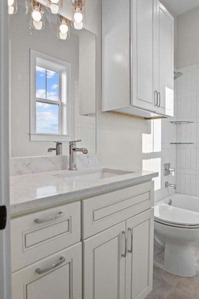 Furnished interior view inside a new home in , Galveston (Image 13).