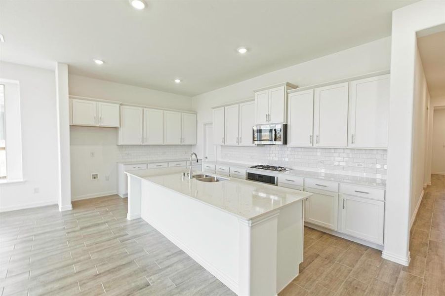 Furnished interior view inside a new home in Preserve at Honey Creek, McKinney (Image 7).