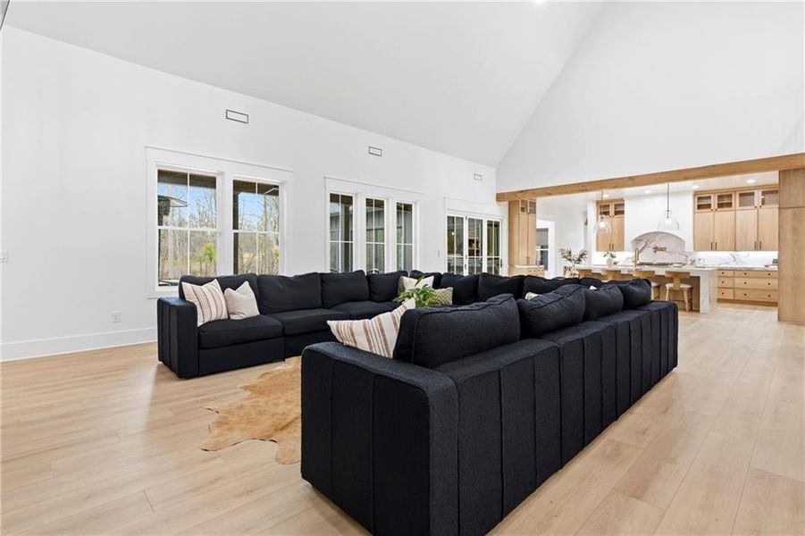 Furnished interior view inside a new home in , Dacula (Image 48).