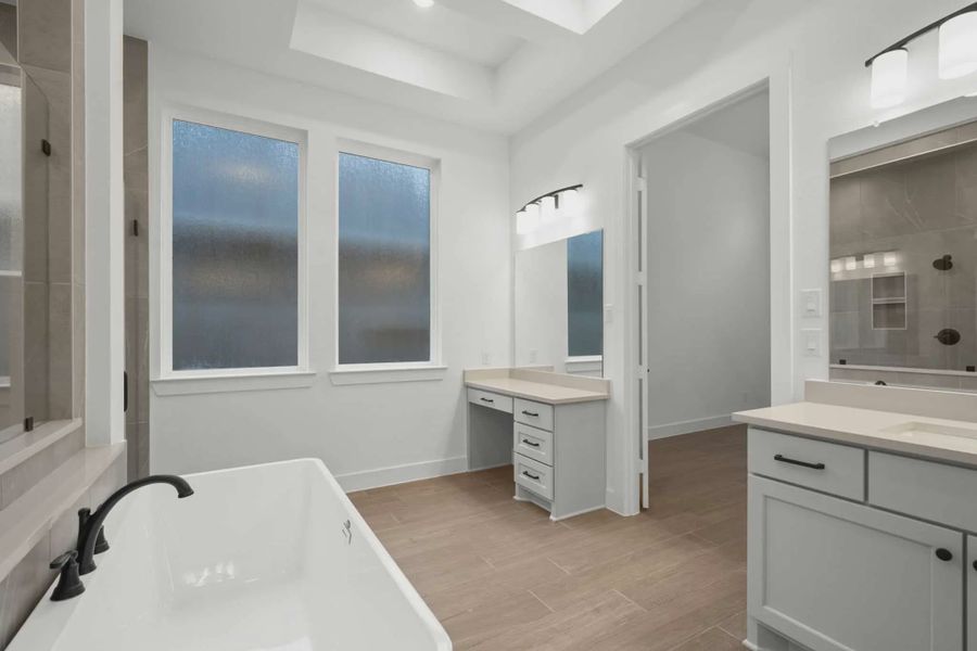 Furnished interior view inside a new home in Evergreen, Fulshear (Image 13).