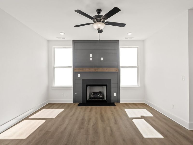 Spacious, unfurnished interior of a new home in Woods Crossing, Gallatin (Image 54).