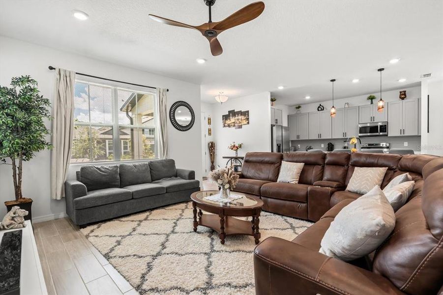 Furnished interior view inside a new home in , Winter Garden (Image 15). Furnished interior view inside a new home in , Winter Garden (Image 15).