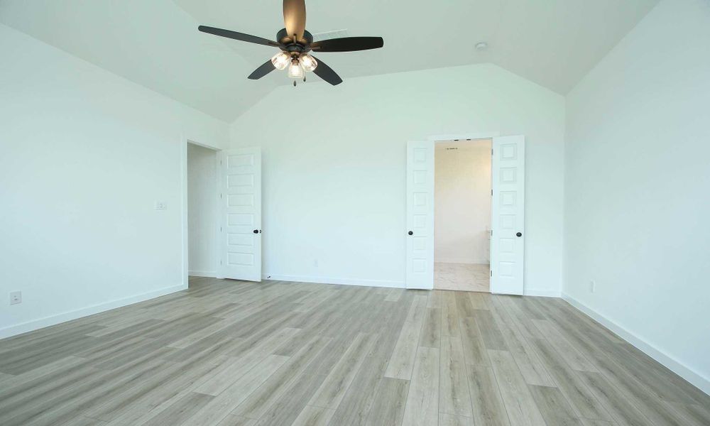 Representative Primary Bedroom - some options shown Representative Primary Bedroom - some options shown