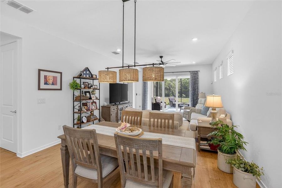 Furnished interior view inside a new home in , Palmetto (Image 8). Furnished interior view inside a new home in , Palmetto (Image 8).