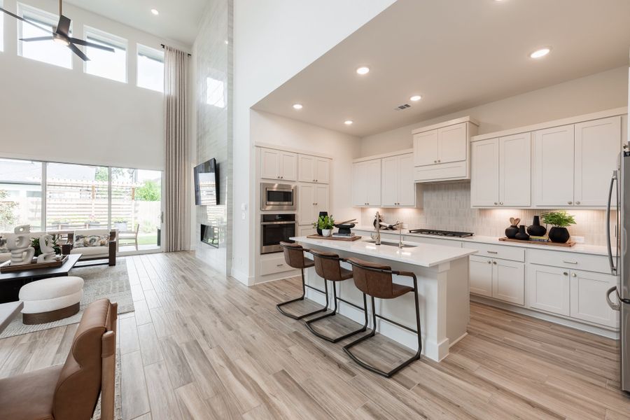 Representative furnished interior of a home built from the Hawk by Tri Pointe Homes in Sienna 45', Missouri City (Image 9). Representative furnished interior of a home built from the Hawk by Tri Pointe Homes in Sienna 45', Missouri City (Image 9).