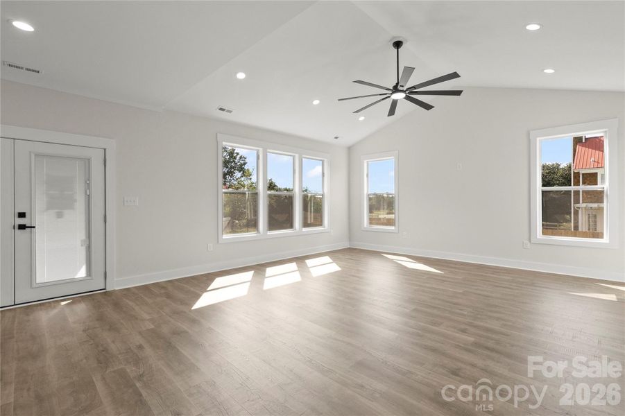 Spacious, unfurnished interior of a new home in , Maiden (Image 35).