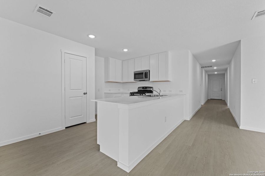 Furnished interior view inside a new home in , New Braunfels (Image 4). Furnished interior view inside a new home in , New Braunfels (Image 4).