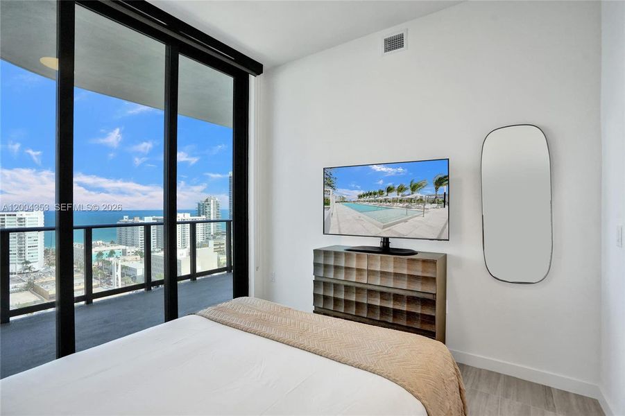 Furnished interior view inside a new home in , Miami Beach (Image 14).