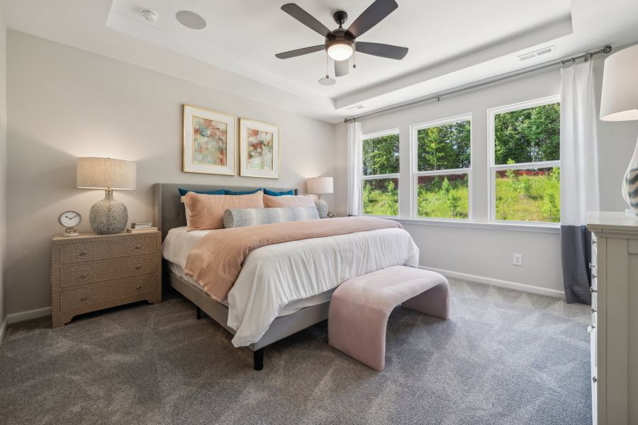 Furnished interior view inside a new home in Ridge at Sugar Creek, Indian Land (Image 4).