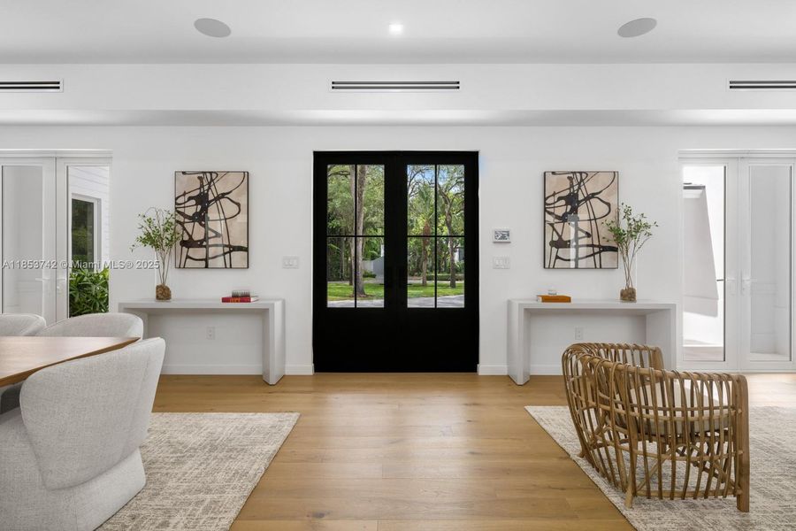 Furnished interior view inside a new home in , South Miami (Image 15). Furnished interior view inside a new home in , South Miami (Image 15).