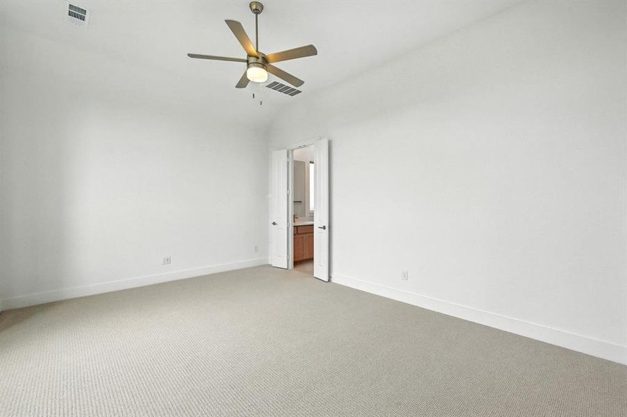 Spacious, unfurnished interior of a new home in Wildflower Ranch: Artisan Series - 60ft. lots, Dish (Image 12).