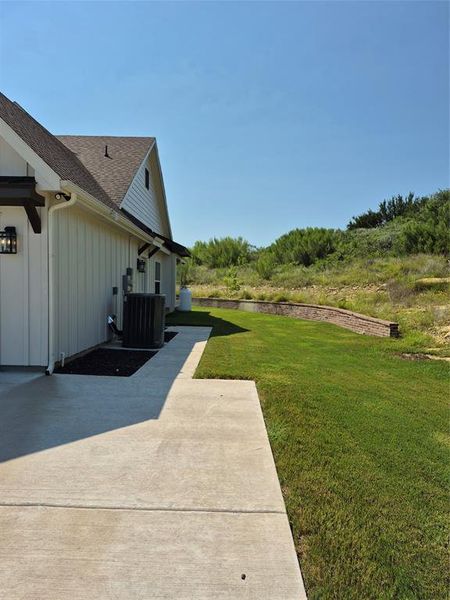 Exterior details and patio area of a home in , Bluff Dale (Image 22).