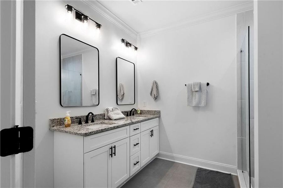 Furnished interior view inside a new home in , Rome (Image 16). Furnished interior view inside a new home in , Rome (Image 16).