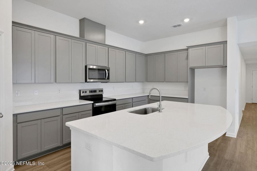 Furnished interior view inside a new home in Amberly, Green Cove Springs (Image 6).