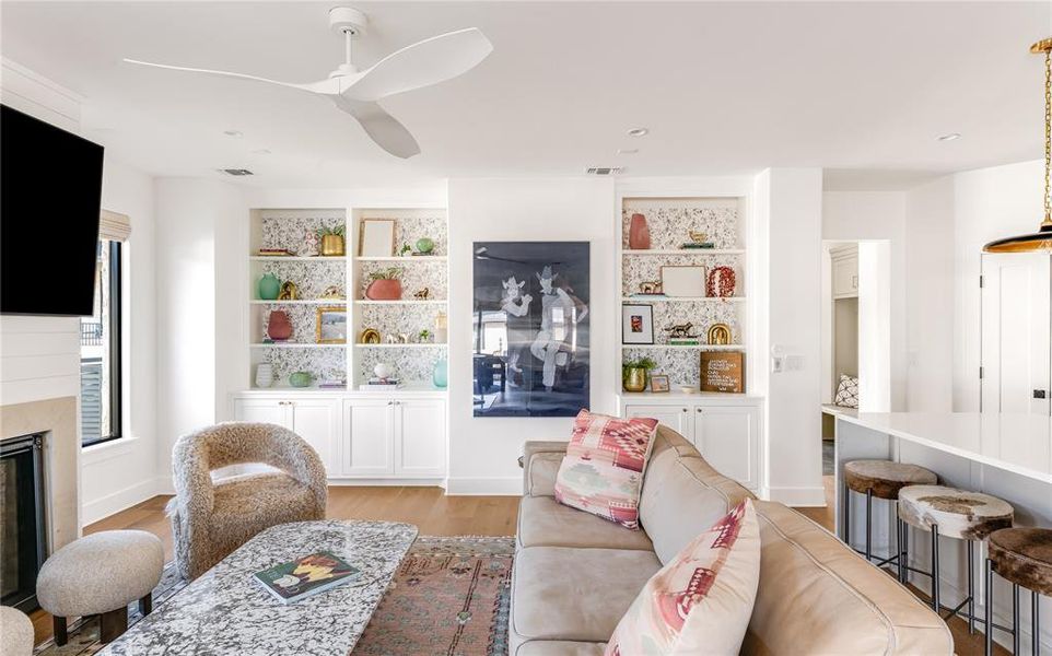 Furnished interior view inside a new home in , Iredell (Image 10).