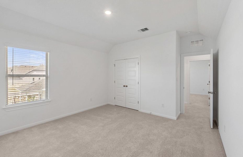 Spacious, unfurnished interior of a new home in Saddleback at Santa Rita Ranch, Liberty Hill (Image 42). Spacious, unfurnished interior of a new home in Saddleback at Santa Rita Ranch, Liberty Hill (Image 42).