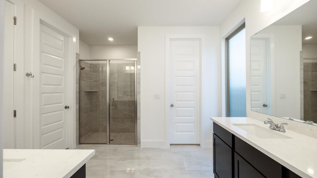 Furnished interior view inside a new home in Easton Park, Austin (Image 5).