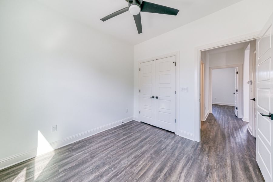 Representative unfurnished interior of a home built from the Lucas by Zeal Home Builders in Echo Grove, Poolville (Image 128).