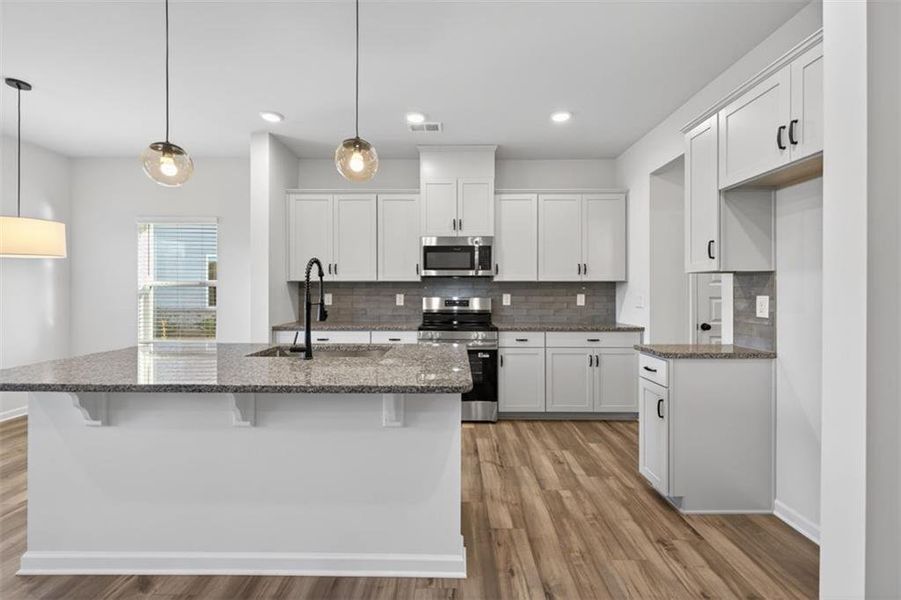 Furnished interior view inside a new home in Franklin Manor, Lawrenceville (Image 6).