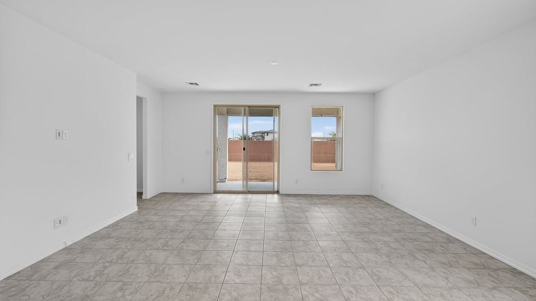 Representative unfurnished interior of a home built from the Origin by Taylor Morrison in Artisan at Asante, Surprise (Image 11).