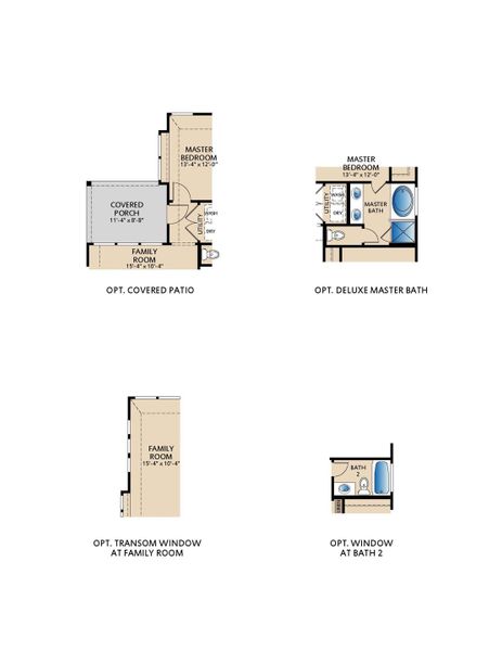2D floor plan layout for the Melrose by Pacesetter Homes in Leonard Trails, Anna, TX (Image 5). 2D floor plan layout for the Melrose by Pacesetter Homes in Leonard Trails, Anna, TX (Image 5).