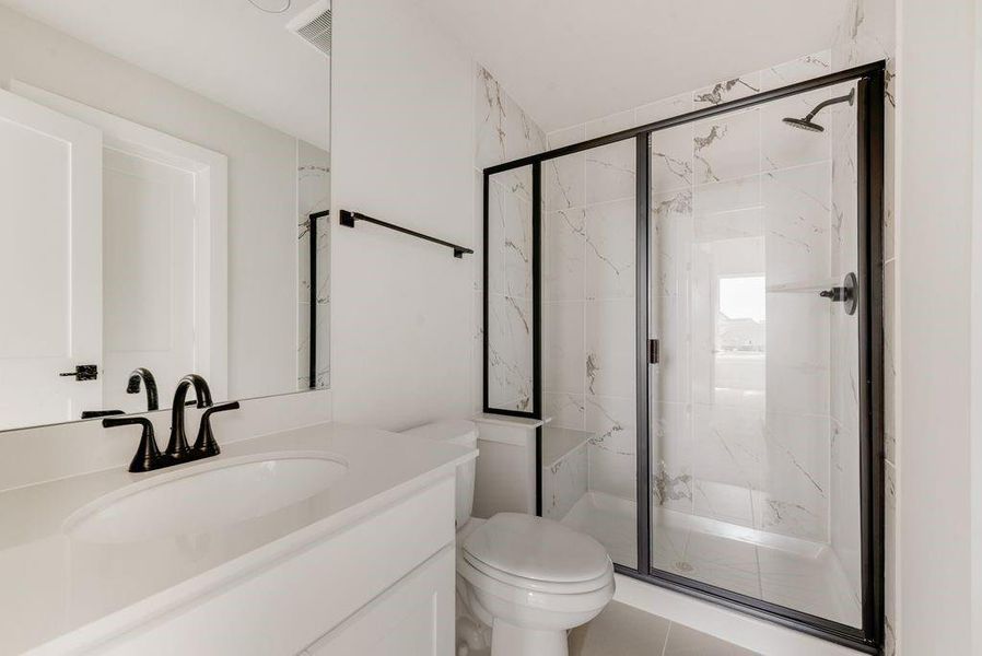 Furnished interior view inside a new home in Somerset Park, Rockwall (Image 12).