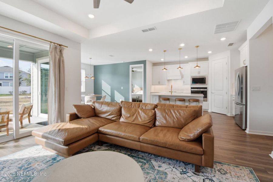 Furnished interior view inside a new home in , St. Augustine (Image 10).