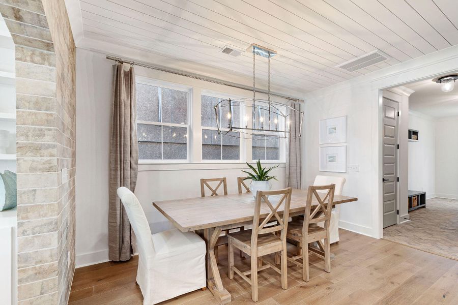 Furnished interior view inside a new home in Central Park, Charleston (Image 14). Furnished interior view inside a new home in Central Park, Charleston (Image 14).