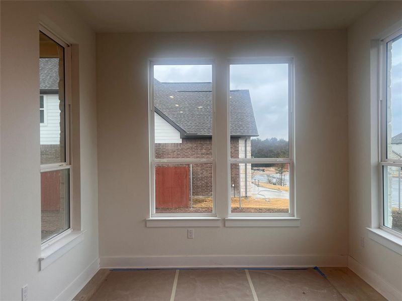 In-progress construction of a new home in Sauls Ranch, Round Rock, TX (Image 29).