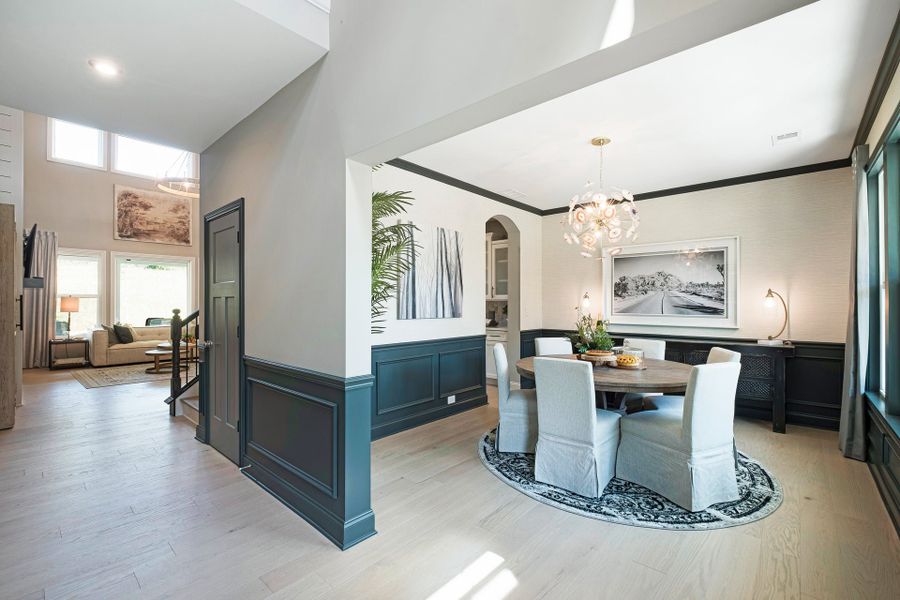 Furnished interior view inside a new home in Twin Lakes, Hoschton (Image 7).