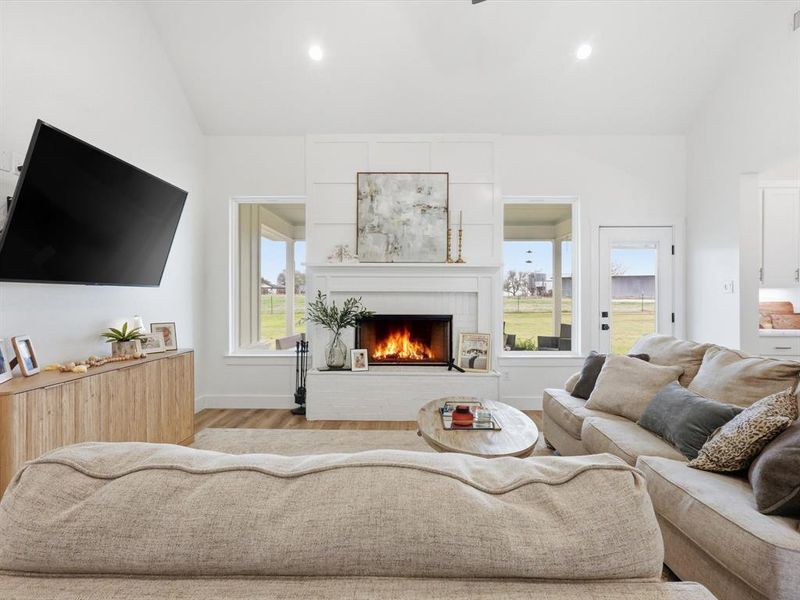 Furnished interior view inside a new home in , Weatherford (Image 24).