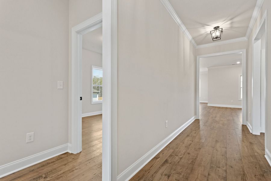 Spacious, unfurnished interior of a new home in Cherokee Knoll, Williamston (Image 10). Spacious, unfurnished interior of a new home in Cherokee Knoll, Williamston (Image 10).