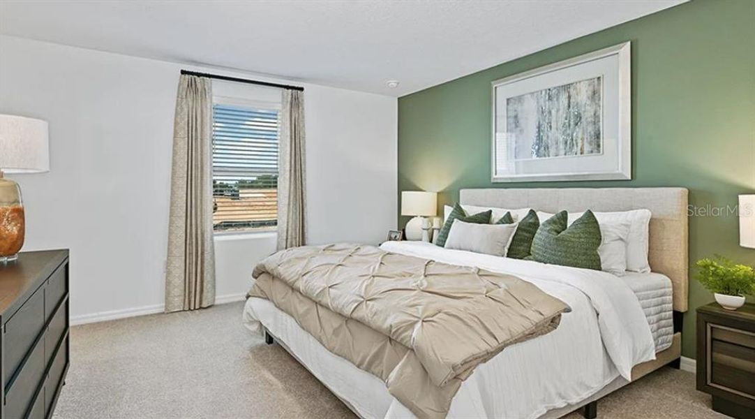 Furnished interior view inside a new home in Waterstone Townhomes, Groveland (Image 13).