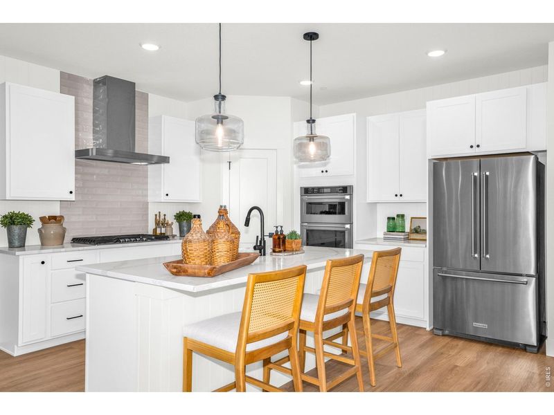 Furnished interior view inside a new home in , Erie (Image 34).