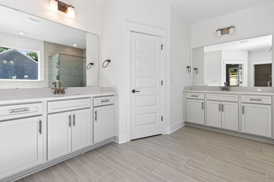 Furnished interior view inside a new home in The Village at Horse Creek, Graniteville (Image 8).
