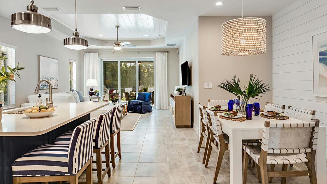 Furnished interior view inside a new home in Palmera Real Estate and Homes for Sale in Venice, FL - Neal Communities, Venice (Image 10). Furnished interior view inside a new home in Palmera Real Estate and Homes for Sale in Venice, FL - Neal Communities, Venice (Image 10).