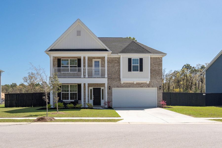 Front exterior of a new home in , Beaufort, SC, highlighting curb appeal (Image 25).