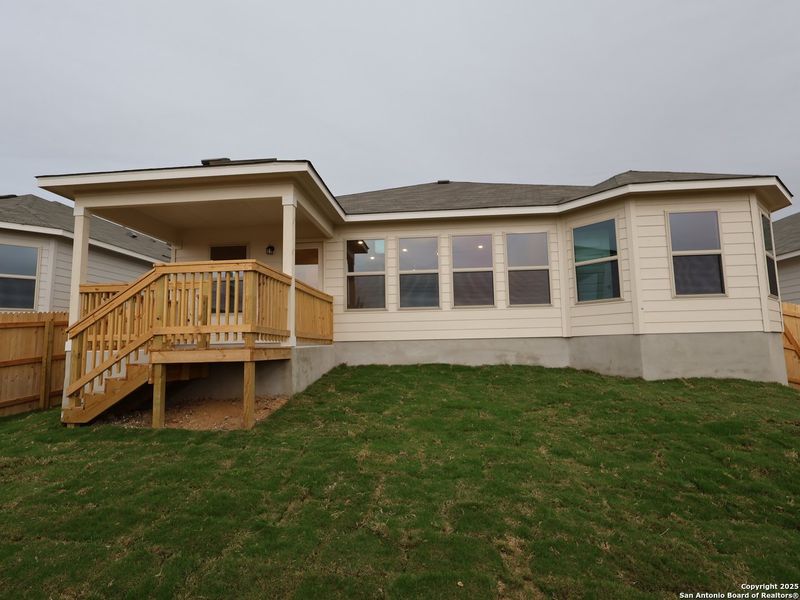 Exterior details and patio area of a home in Paloma Park, Converse (Image 29). Exterior details and patio area of a home in Paloma Park, Converse (Image 29).