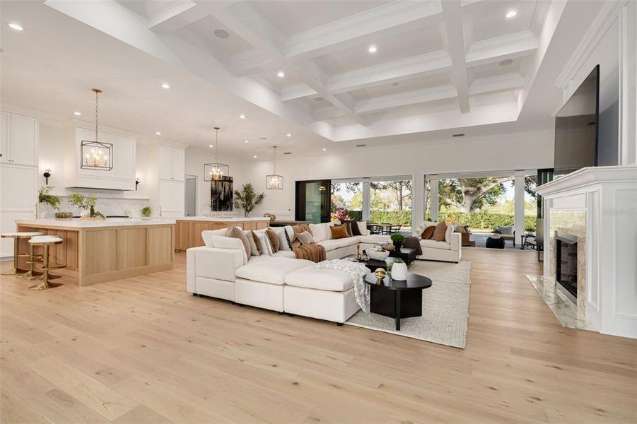 Furnished interior view inside a new home in , Belleair (Image 8).