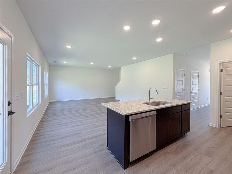 Furnished interior view inside a new home in , Rockmart (Image 7).