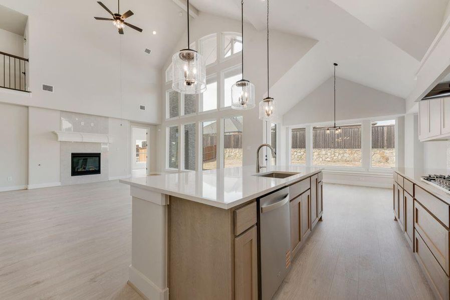 Furnished interior view inside a new home in Somerset Park, Rockwall (Image 9).